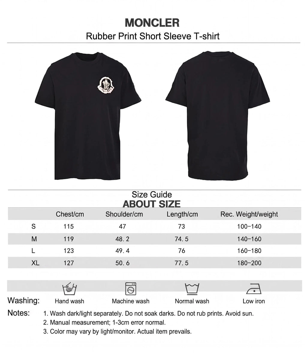 MONCLER MC Printed Short-Sleeve T-Shirt