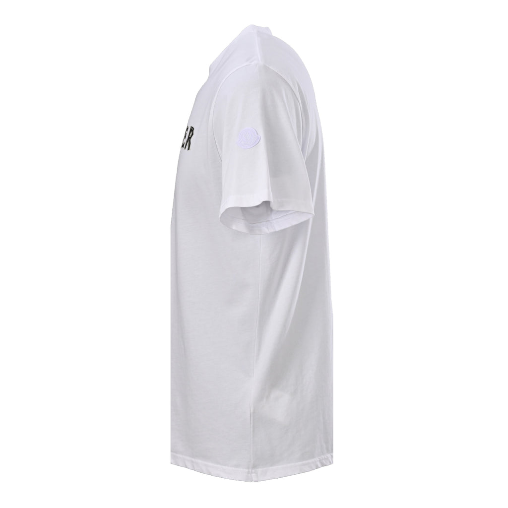 MONCLER MC Line Print Short Sleeve T-Shirt