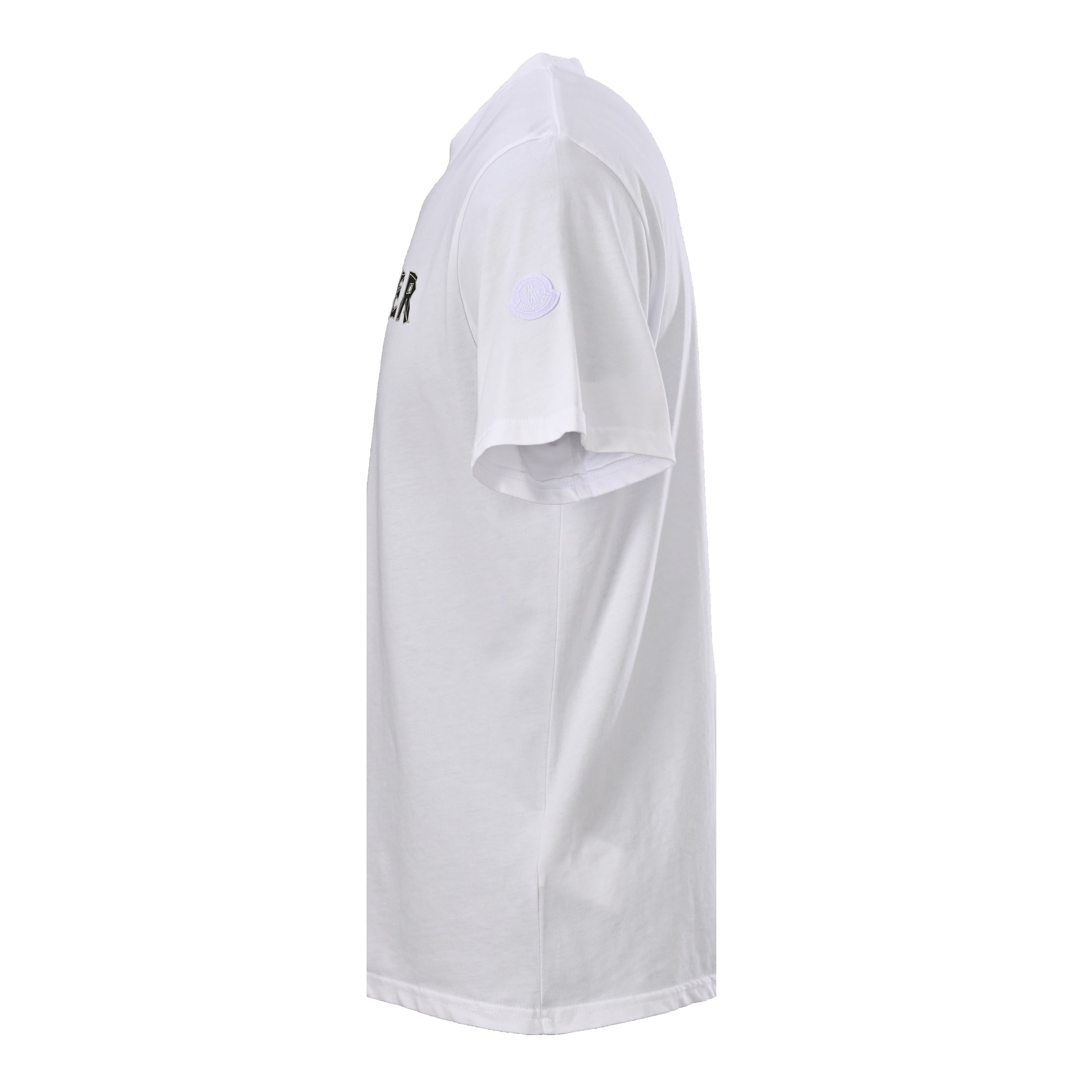 MONCLER MC Line Print Short Sleeve T-Shirt