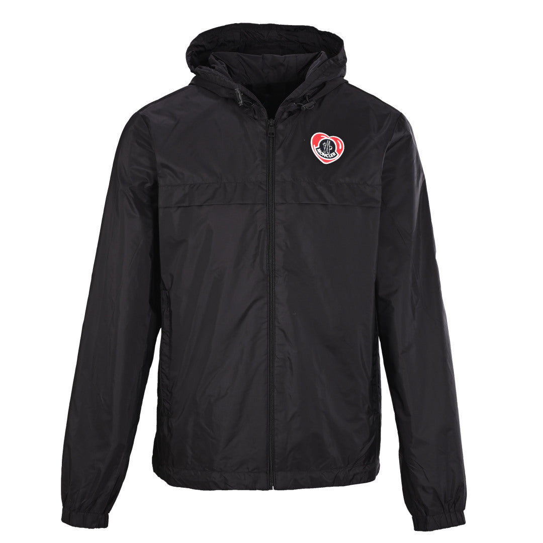 Moncler MC Valentine's Limited Heart Pattern Hooded Jacket