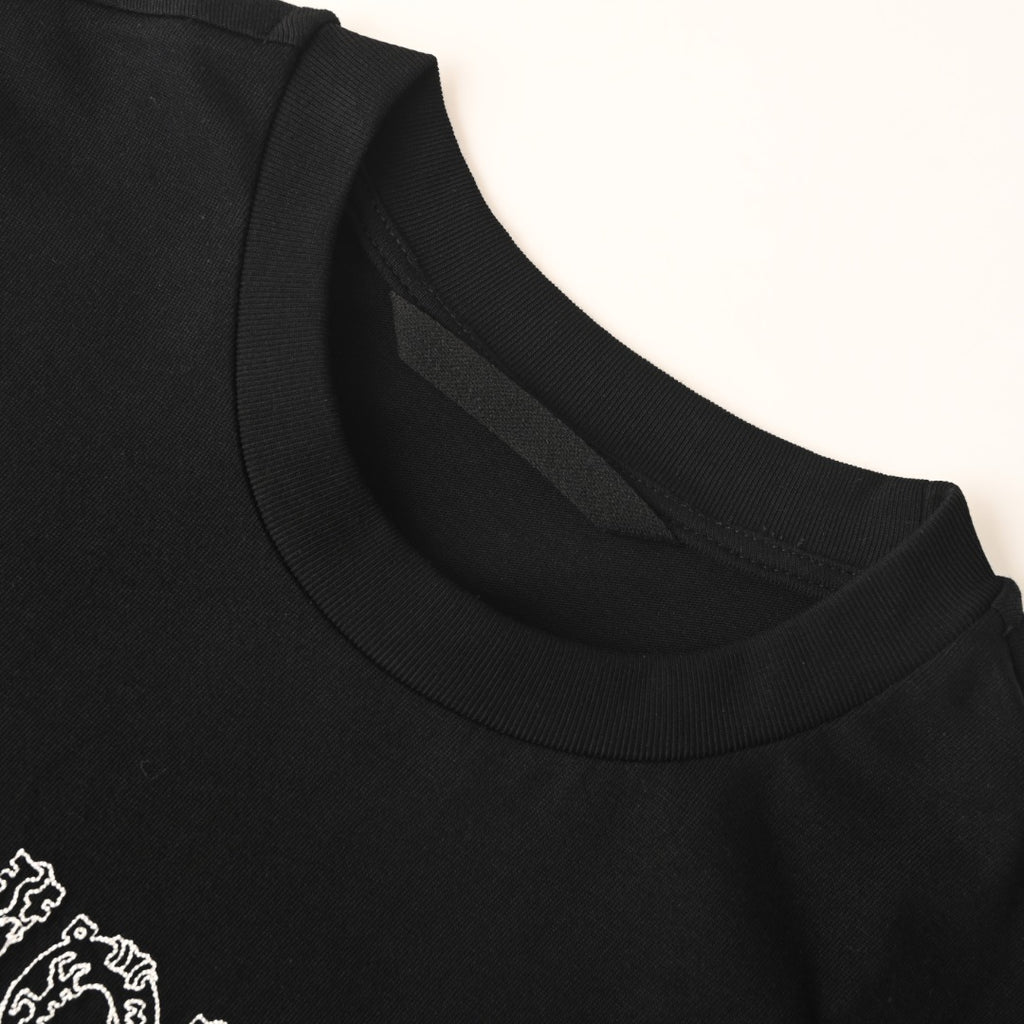 MONCLER MC Space Embroidery Logo Crew Neck T-Shirt