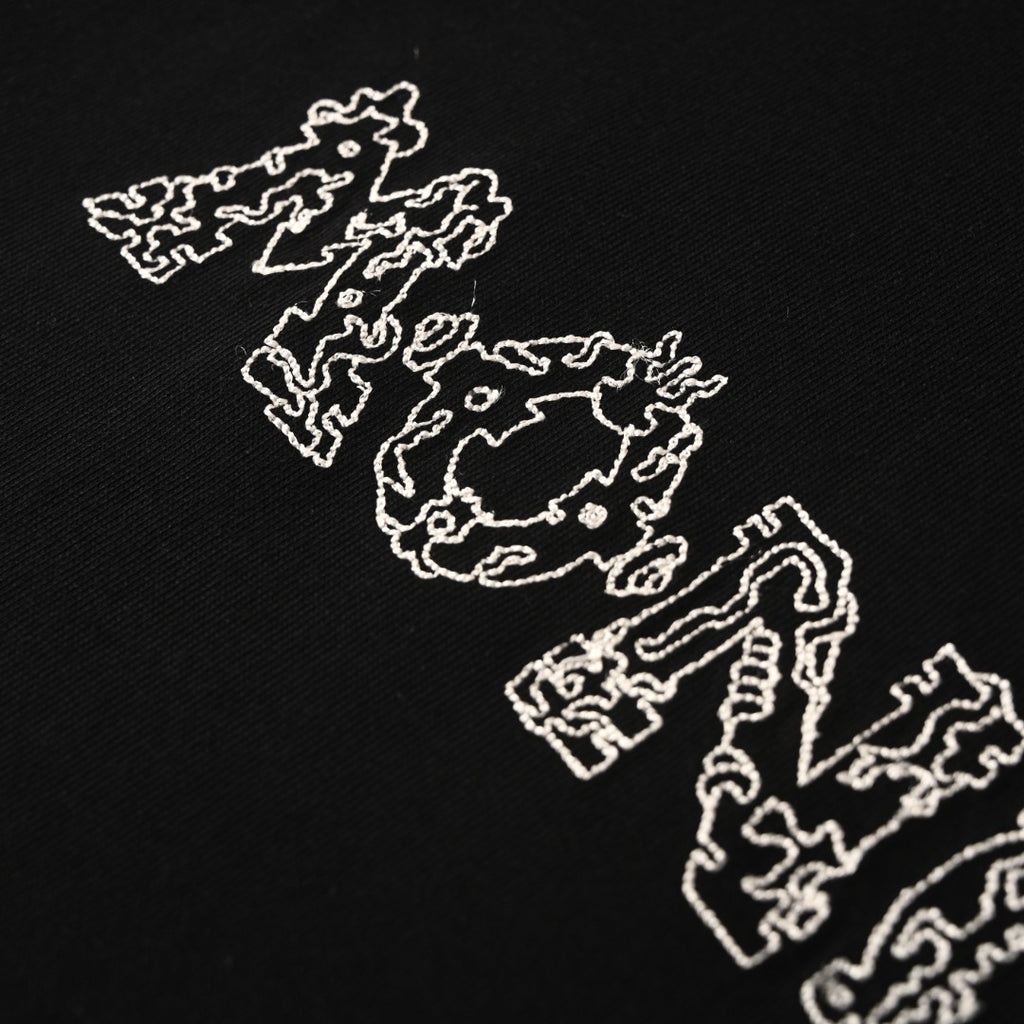 MONCLER MC Space Embroidery Logo Crew Neck T-Shirt