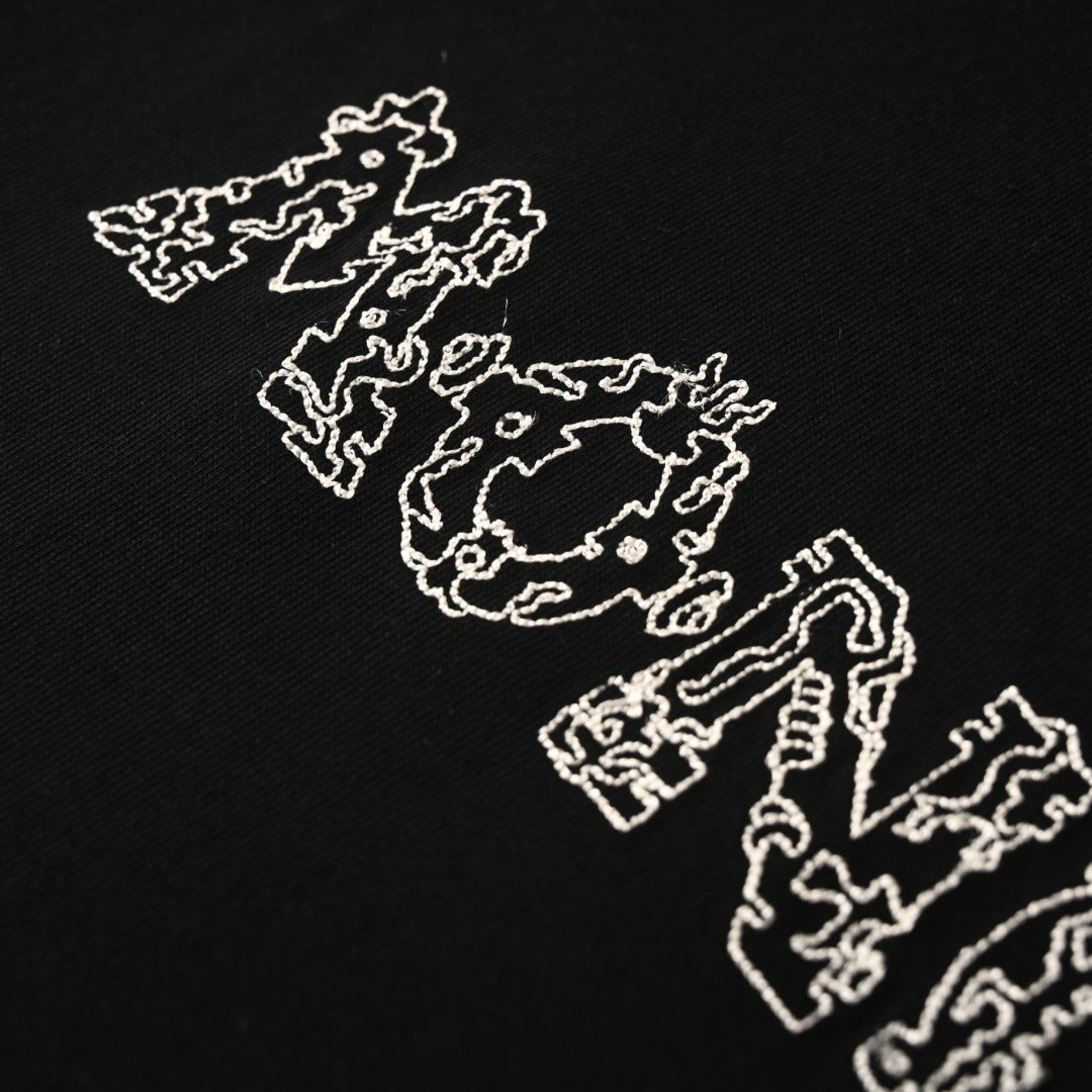 MONCLER MC Space Embroidery Logo Crew Neck T-Shirt
