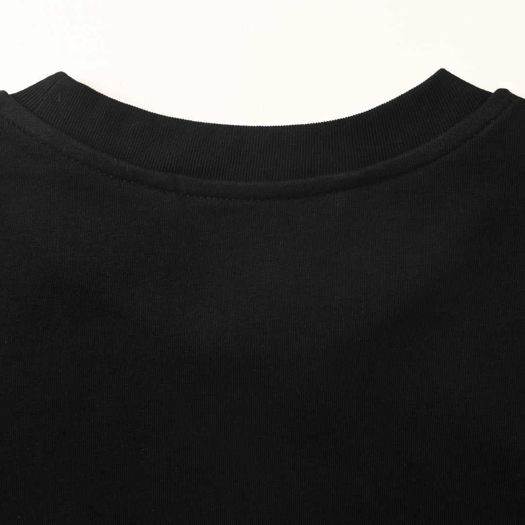 MONCLER MC Space Embroidery Logo Crew Neck T-Shirt